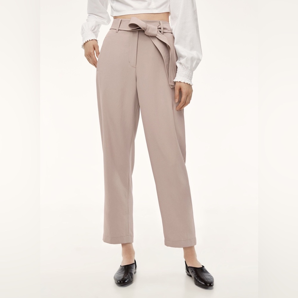 Aritzia Wilfred Jallade Tie Front Pant